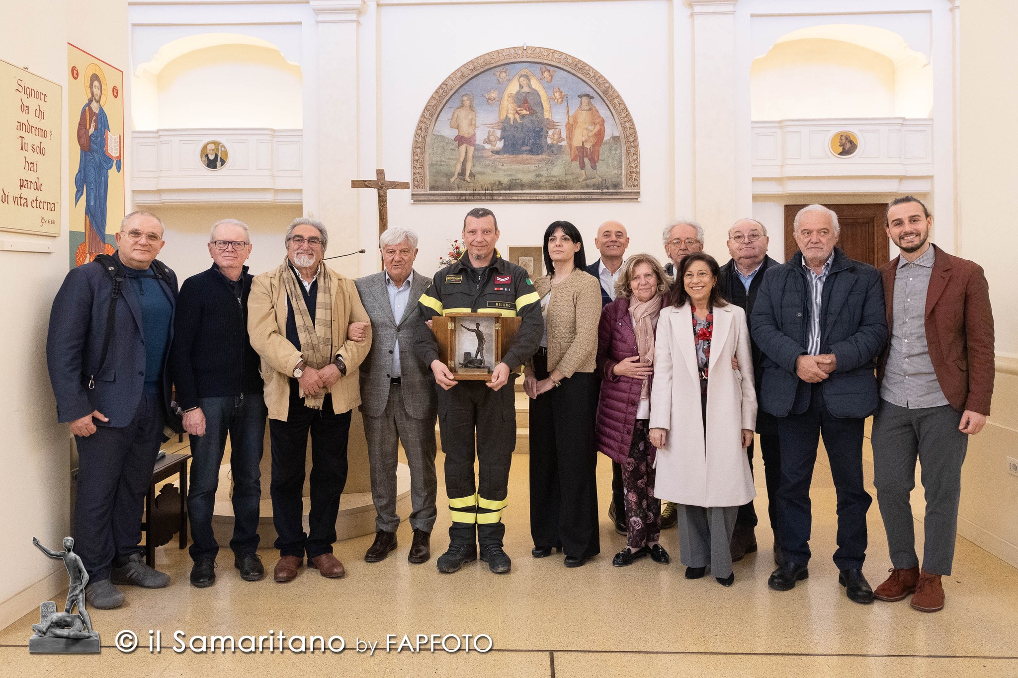 Consegnato a Ivano Ghidoni il Samaritano 2024